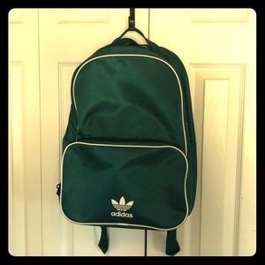 Green adidas backpack
